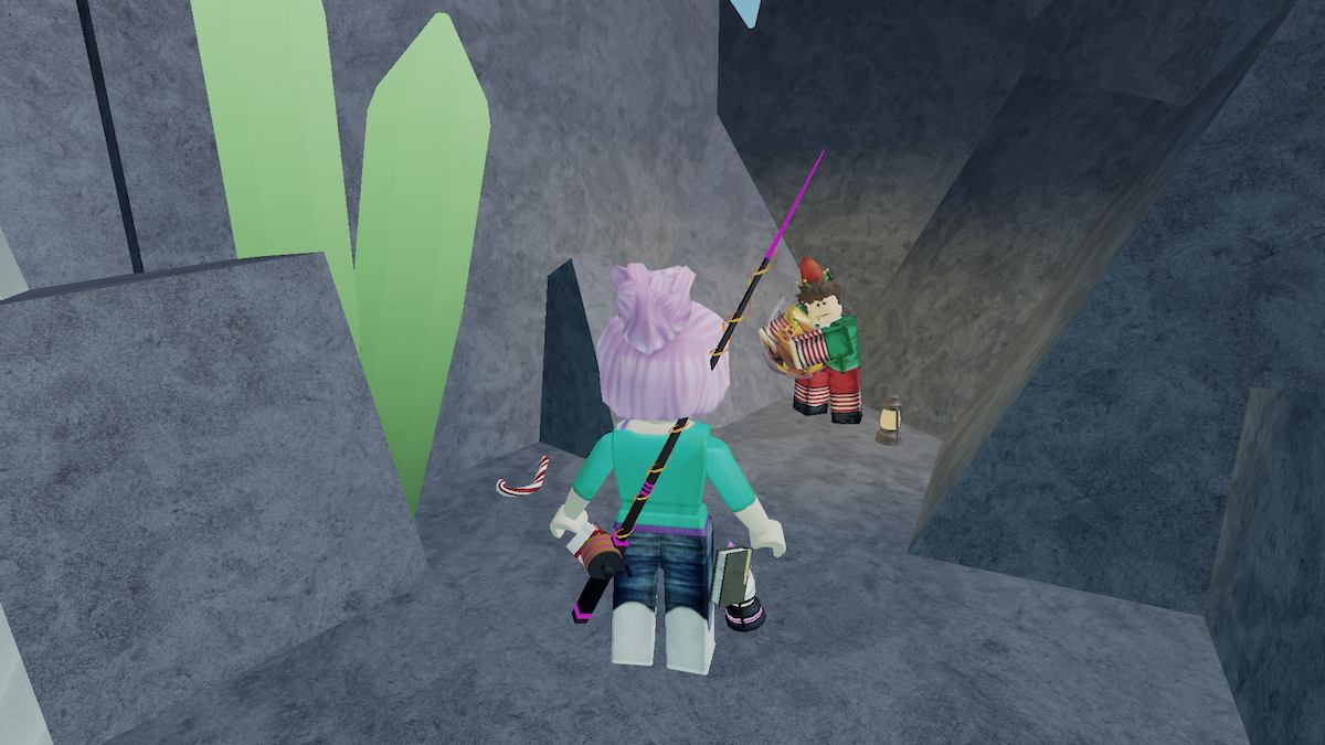 Runaway Elf Roblox Fischissä.