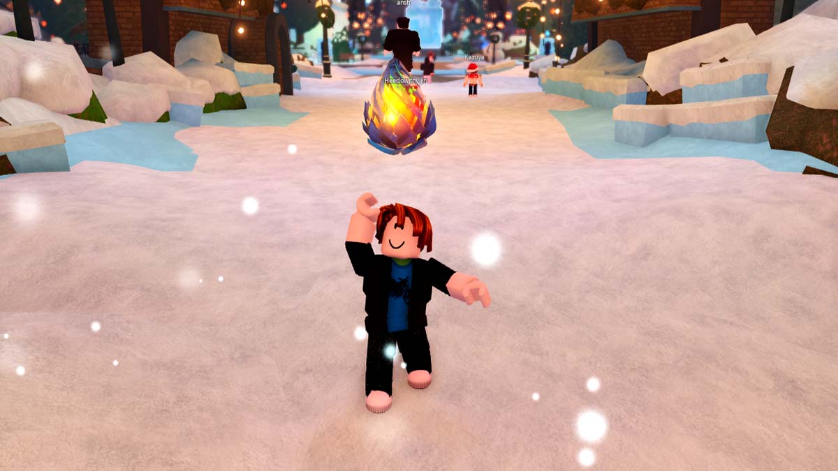Roblox-pelaaja, jolla on Token