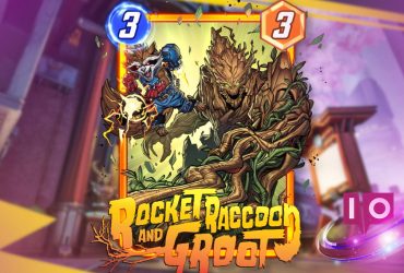 Ylin Raketti Raccoon ja Groot -pakat Marvel Snap -pelissä