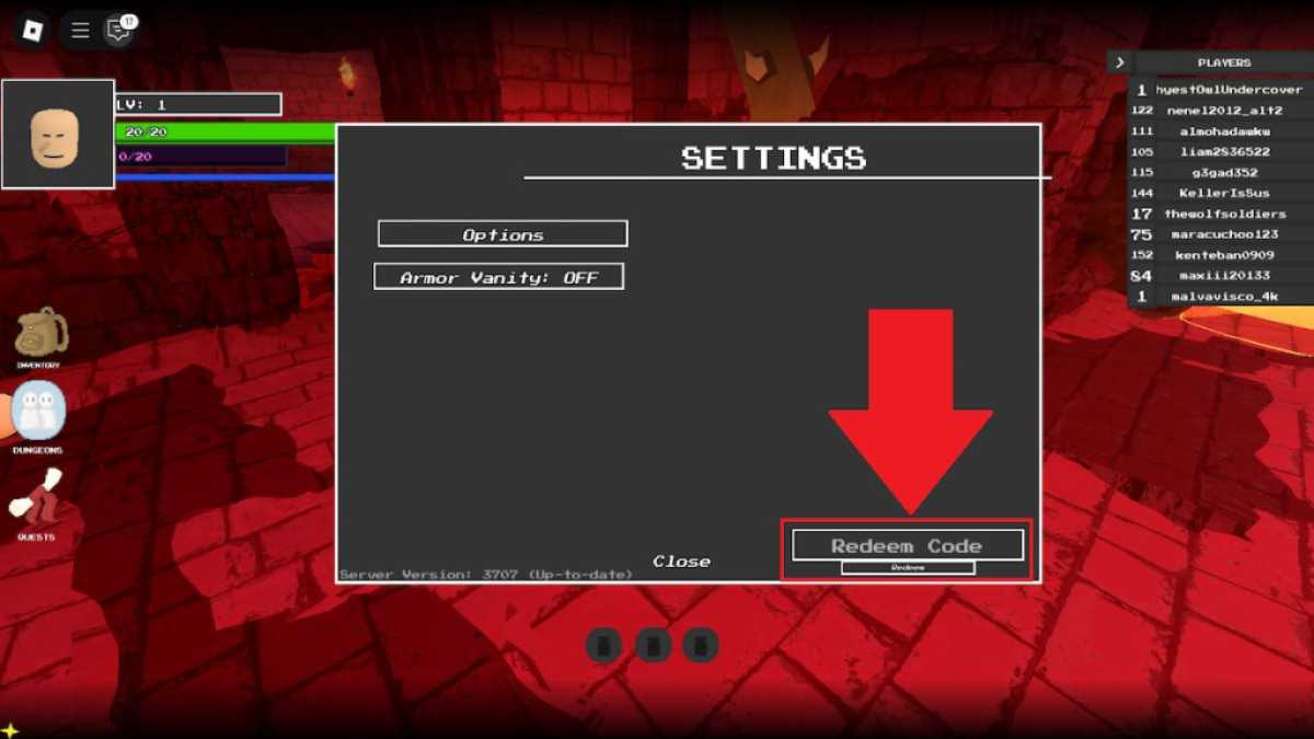 Kuinka lunastaa Undertale World Codees Vaihe 2
