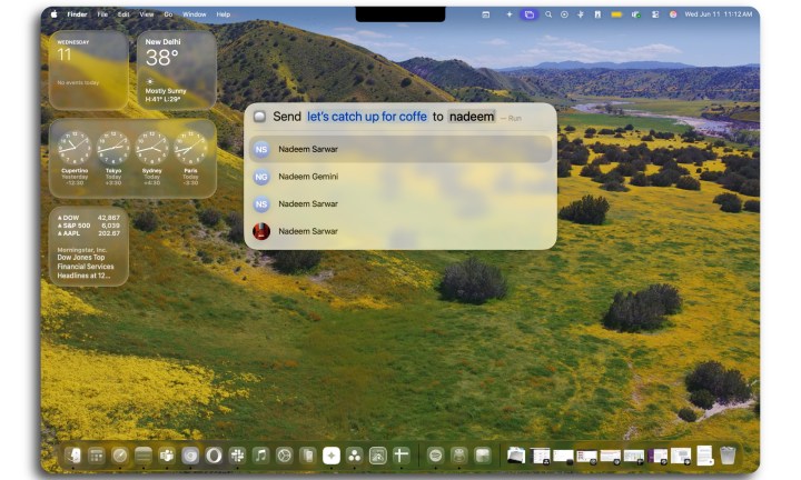 MacOS Tahoen valokeilaan testiin MacBook Air.