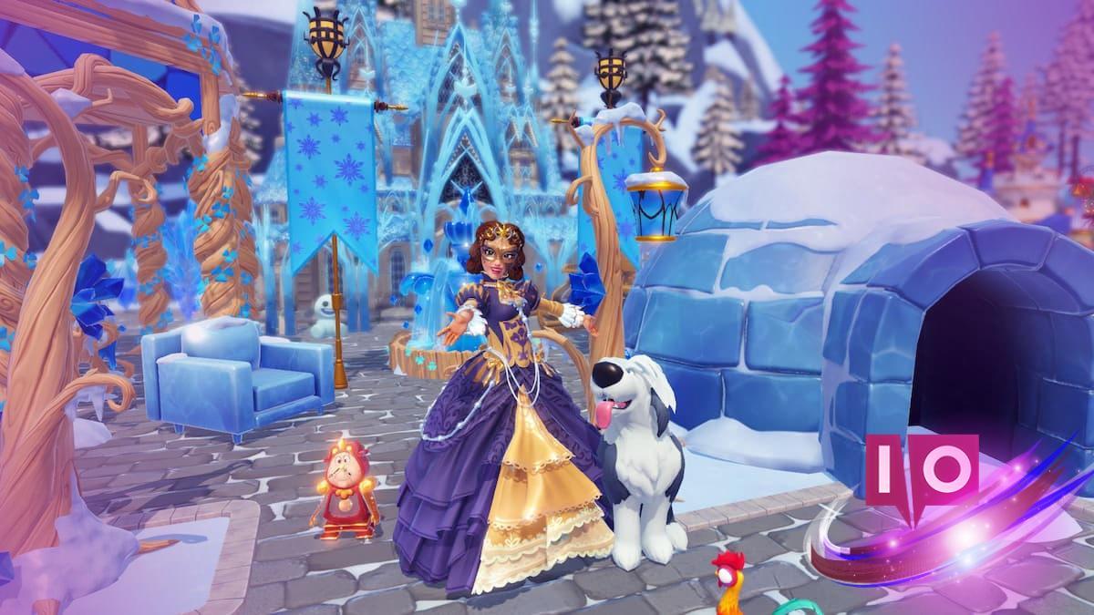 Hänen Majesteettinsa juhlapalvelun etsinnässä Disney Dreamlightissa