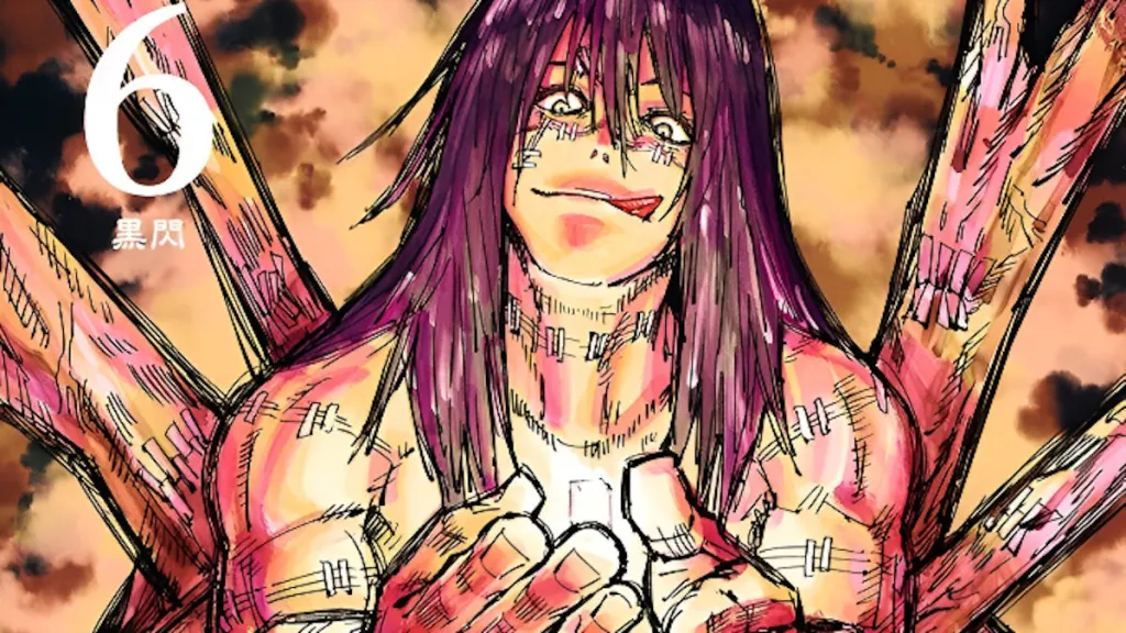 Mahito Jujutsu Kaisen mangassa