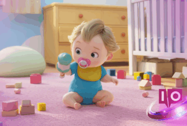 Mystery Baby Animation: Mihin Nintendo on?