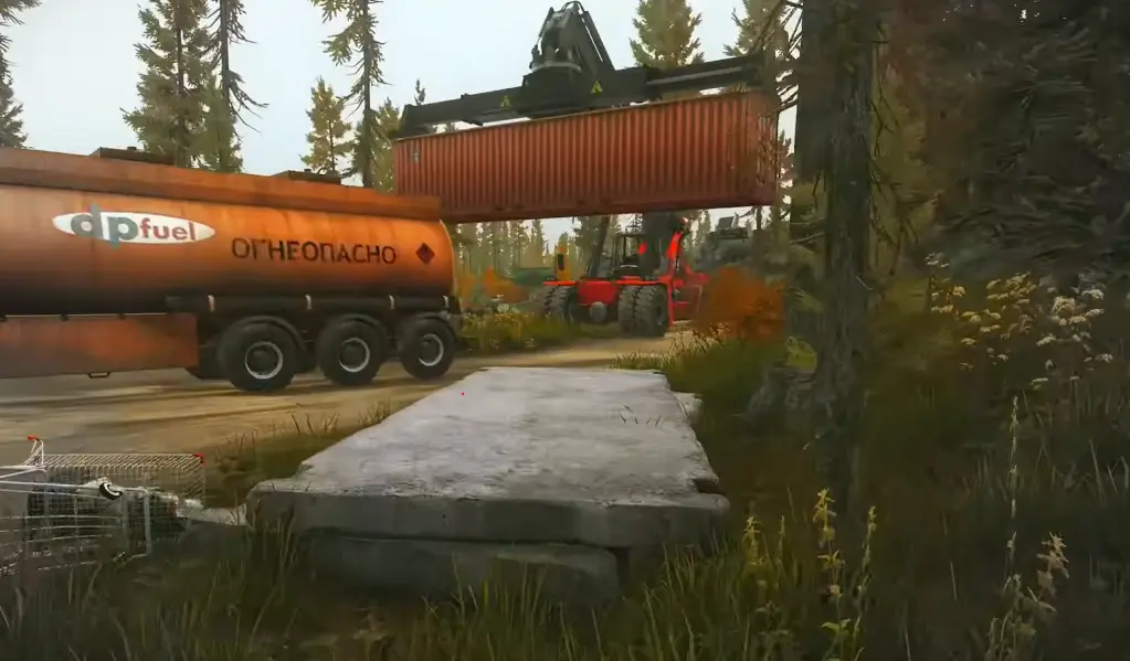 Merkitty kuorma-auto