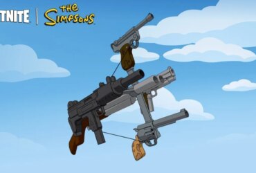 Avaa Moe's Five Gun Fortnite: Simpsons Season Guide -oppaassa